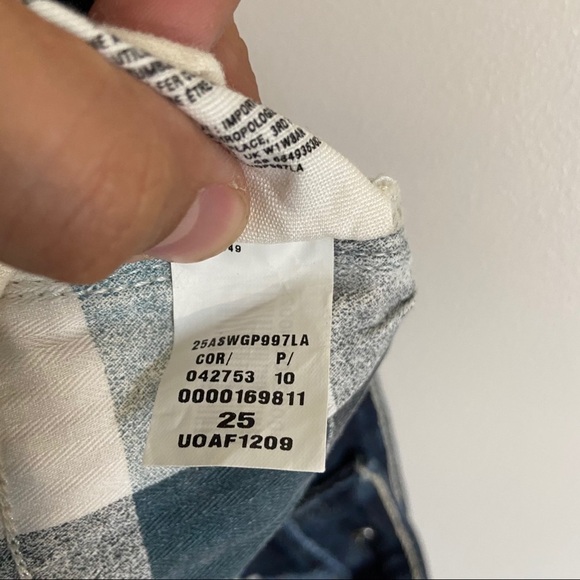 PILCO Stet Bleached Raw Hem Shorts Size 25 - Picture 7 of 8